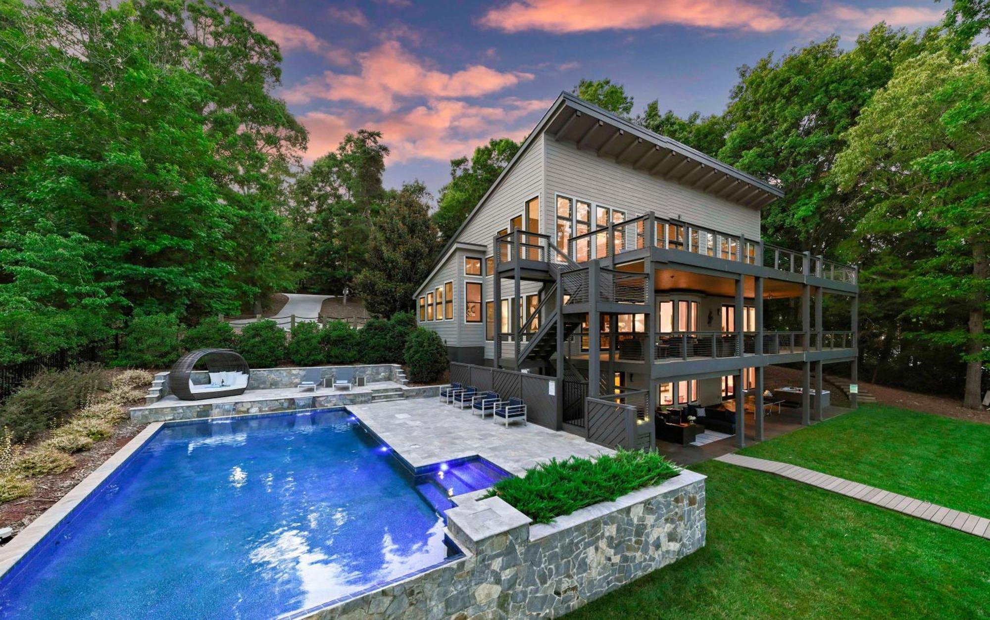 Lake Norman Getaway 穆尔斯维尔 外观 照片