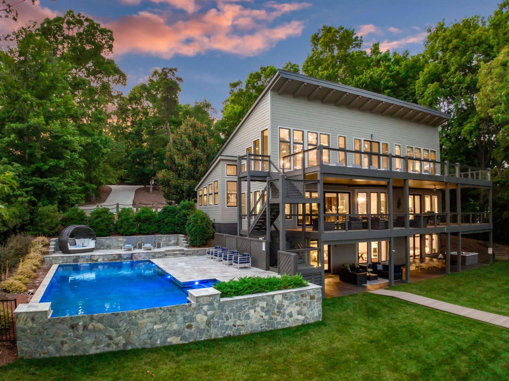 Lake Norman Getaway 穆尔斯维尔 外观 照片
